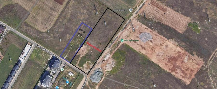 Teren Construcții intravilan de 4500 mp, în Pantelimon