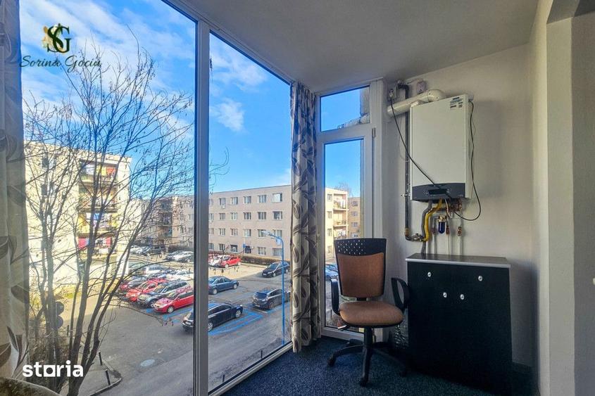 Apartament cu 3 camere decomandat, mobilat în Tractorul
