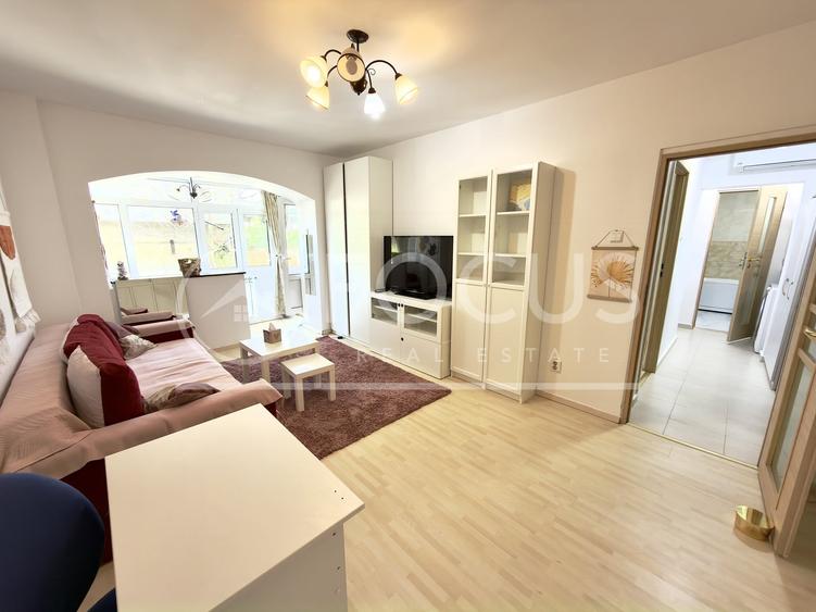 Apartament cu 3 camere decomandat, mobilat în Obor