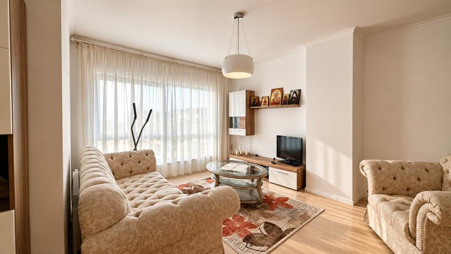 Apartament cu 2 camere semidecomandat în Băneasa