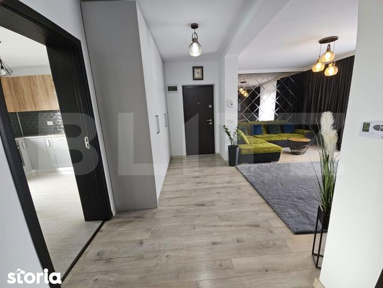 Apartament cu 3 camere decomandat, mobilat în Valea Lupului