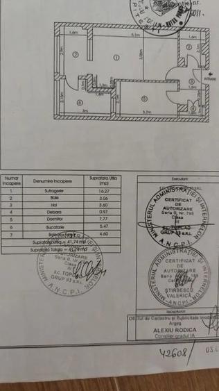 Garsonieră decomandată în Găvana