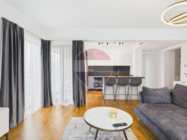 Apartament cu 2 camere decomandat, mobilat în Herăstrău