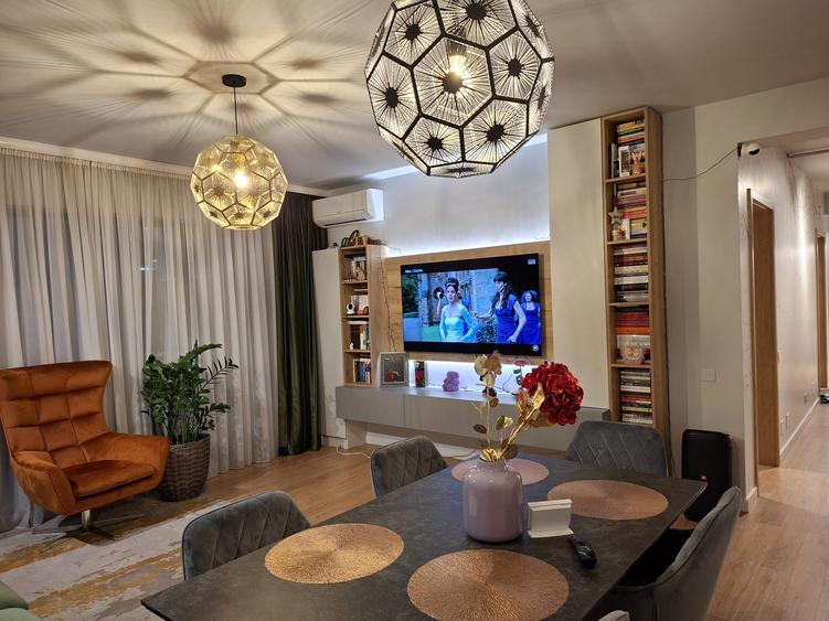 Apartament cu 3 camere decomandat, mobilat în Nord