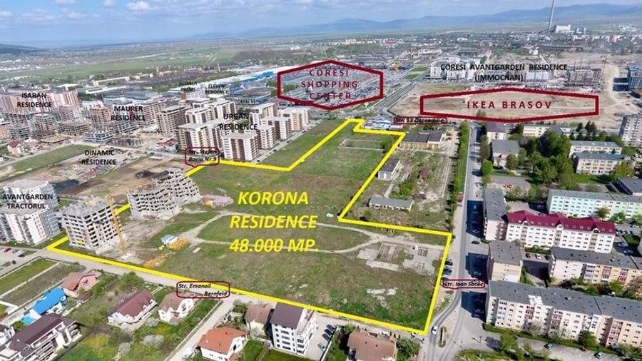 Teren Construcții intravilan de 53850 mp, în 13 Decembrie