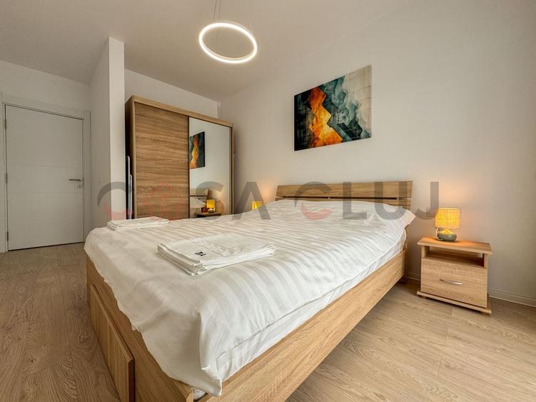 Apartament cu 2 camere semidecomandat, mobilat în Iris