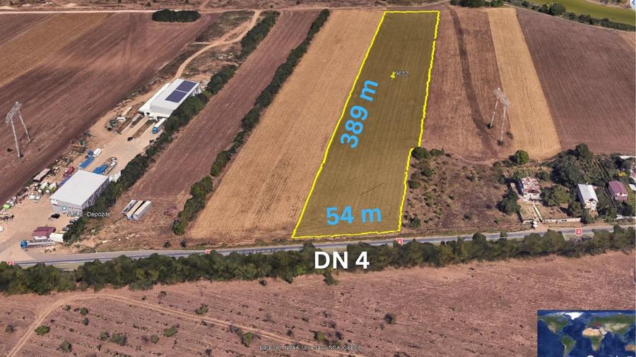 Teren Construcții de 21000 mp, în Frumușani