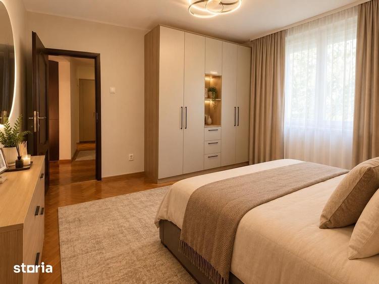 Apartament cu 3 camere în Mărăști