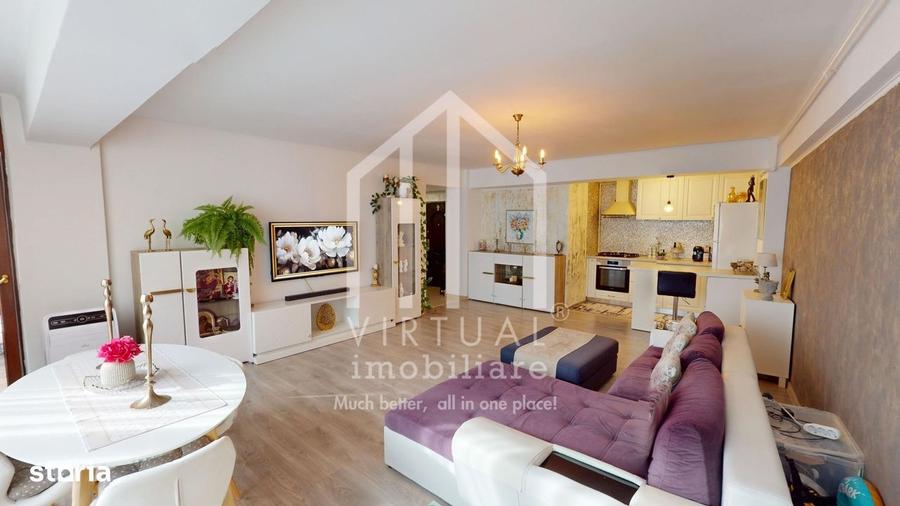 Apartament cu 3 camere, 79mp utili + balcon, etaj 1/8, lift, D. Stanca - 16