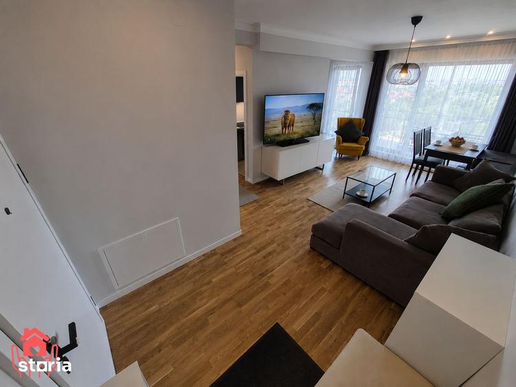 Apartament cu 3 camere, mobilat în Dămăroaia