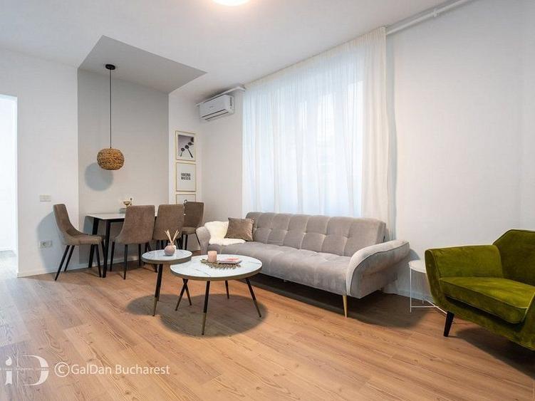 Apartament cu 2 camere decomandat, mobilat în Cișmigiu