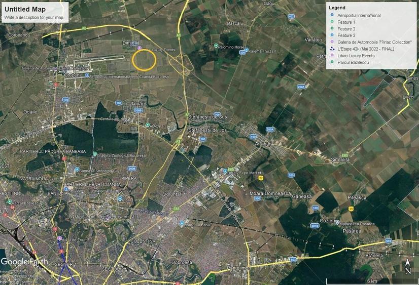 Teren Construcții intravilan de 33200 mp, în Tunari