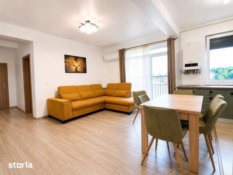 Apartament cu 3 camere, mobilat în Giroc