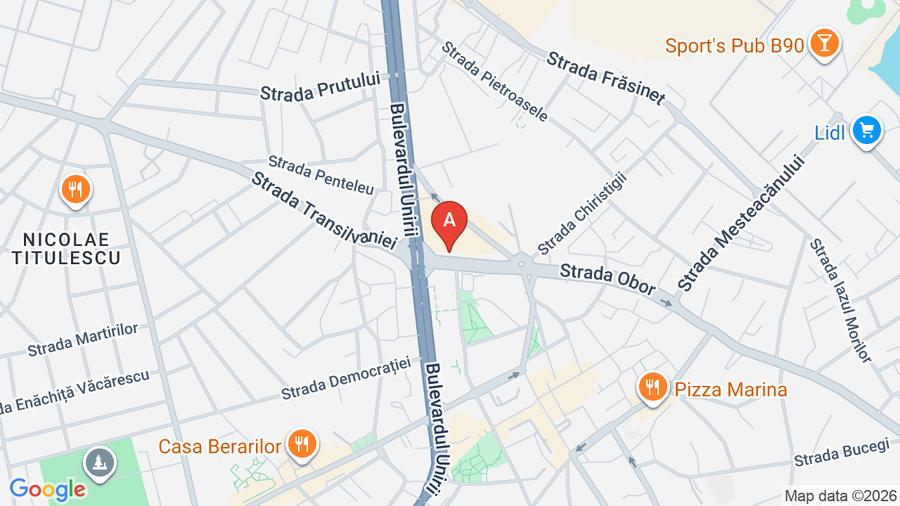 Garsonieră decomandată în Central