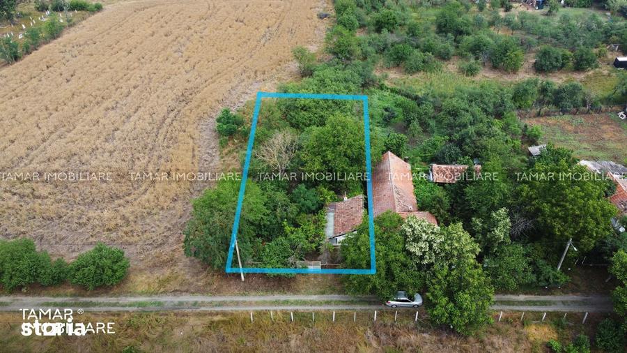 Casă cu 2 camere cu Teren 777 Mp în Bodrogu Vechi