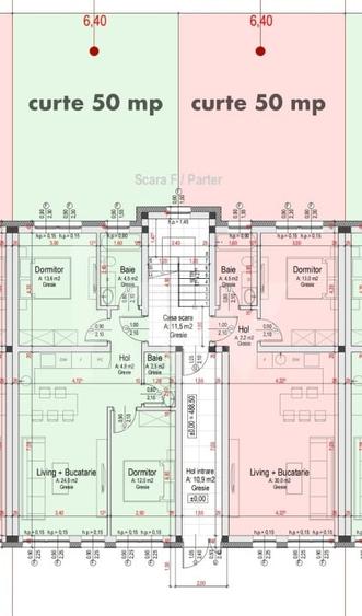 Apartament cu 2 camere decomandat în Cristian