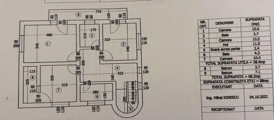 Casă individuală cu 4 camere cu Teren 1115 Mp în Bariera Vâlcii