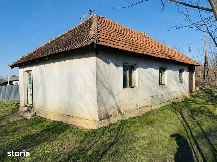 Casă cu 3 camere cu Teren 1000 Mp în Cetariu
