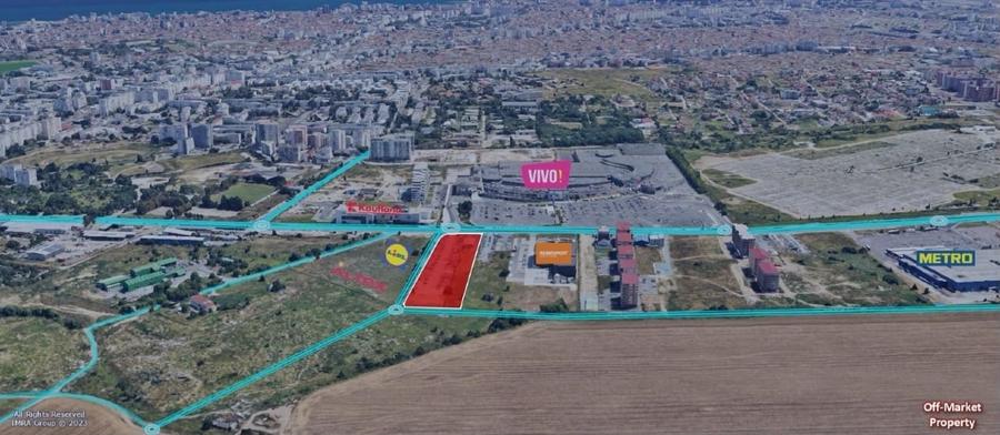 Teren Construcții intravilan de 12582 mp, în Tomis Nord