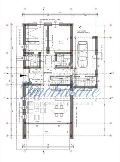 Casă individuală cu 4 camere cu Garaj în Făget