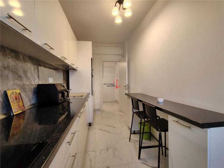 Apartament cu 2 camere decomandat, mobilat în Theodor Pallady