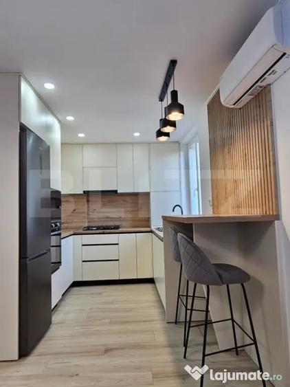 Apartament cu 2 camere semidecomandat în Central