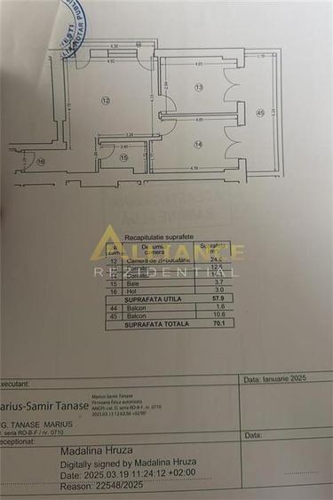 Apartament cu 3 camere decomandat în Fundeni