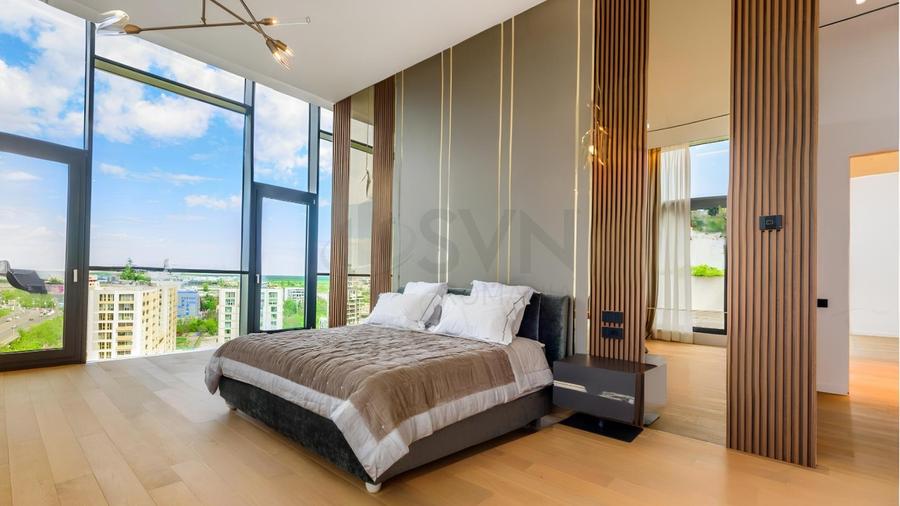 Apartament cu 4 camere decomandat, mobilat în Herăstrău