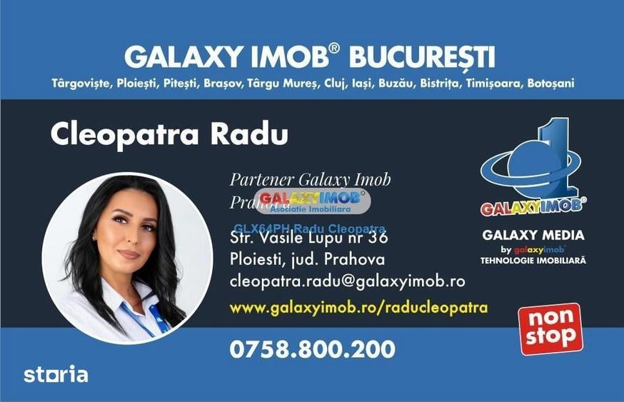 Apartament cu 3 camere, mobilat în 9 Mai