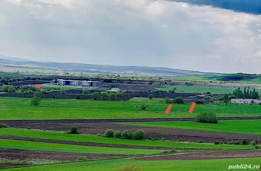 Teren de 2500 mp, în Nord