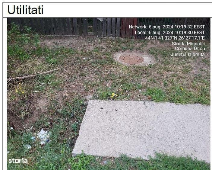 Casă cu 2 camere în Dridu