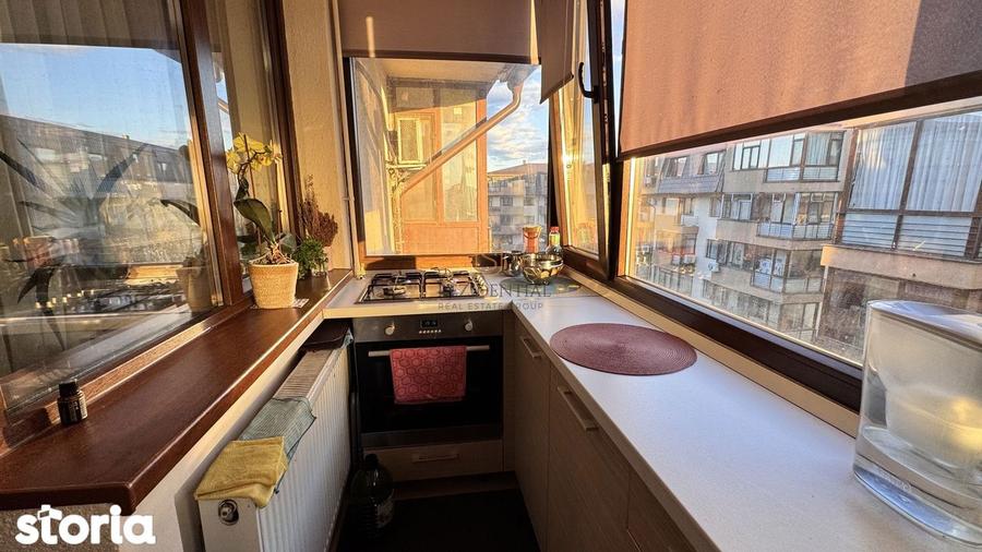 Apartament cu 3 camere, mobilat în Rahova