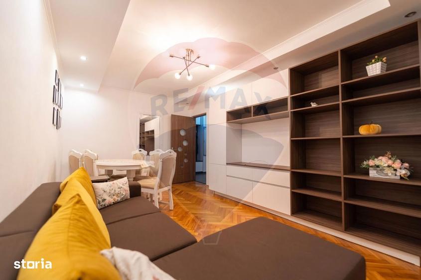 Apartament cu 3 camere, mobilat în Decebal