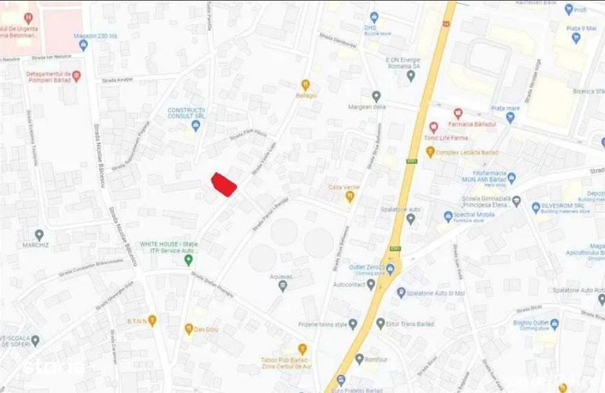 Teren de 604 mp, în Central