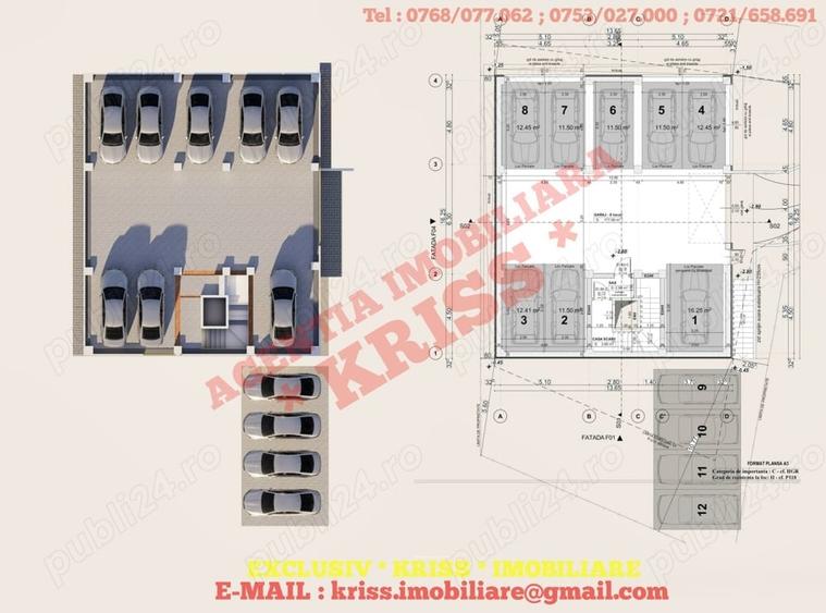 Kriss Imobiliare Apartament 2 Camere Confort 1 TRIVALE Bloc Nou 2025 Comision 0% - 5