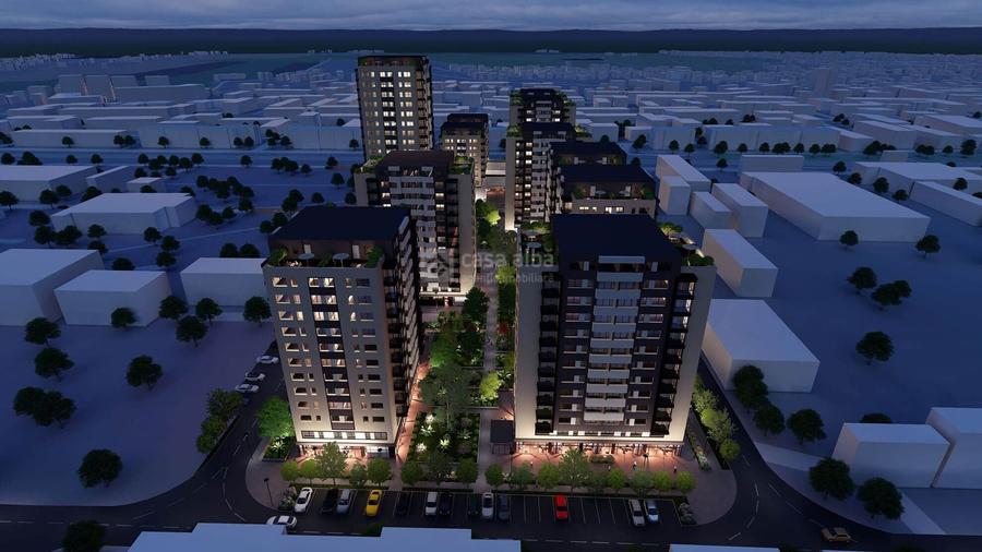 Garsonieră decomandată în Alexandru cel Bun