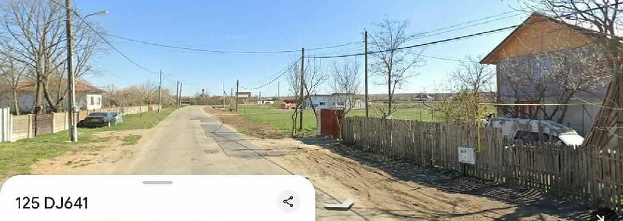 Teren de 1050 mp, în Mischii