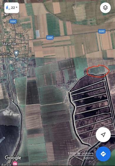 Teren de 46396 mp, în Iazurile
