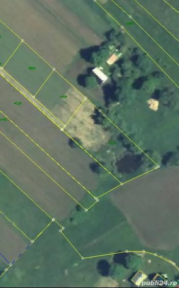 Teren de 2400 mp, în Frumoasa