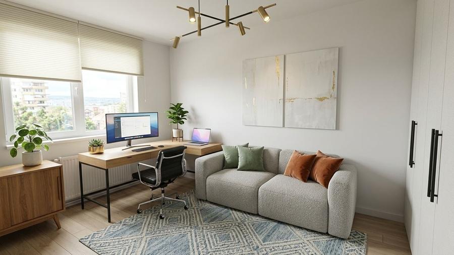 Apartament cu 4 camere semidecomandat în Grigorescu