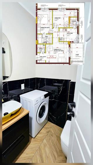 Apartament cu 3 camere decomandat în Florești