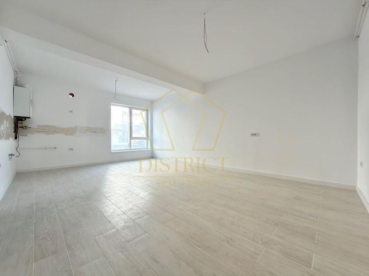 Apartament cu 2 camere, 54 mp utili la parter finalizat la asfalt in Giroc. - 1
