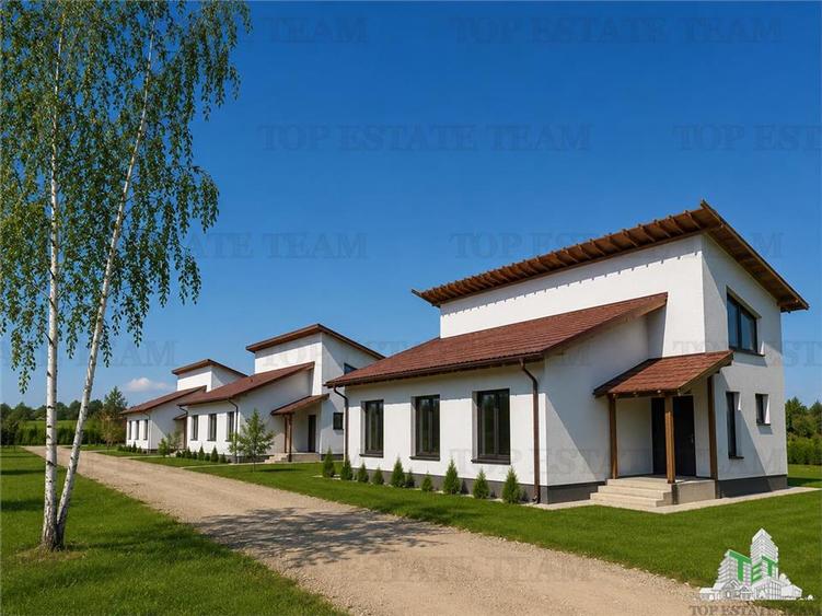 Casă individuală cu 4 camere cu Teren 500 Mp în Snagov