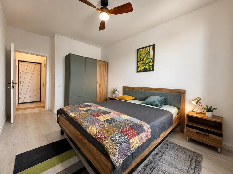 Apartament cu 2 camere semidecomandat în Militari