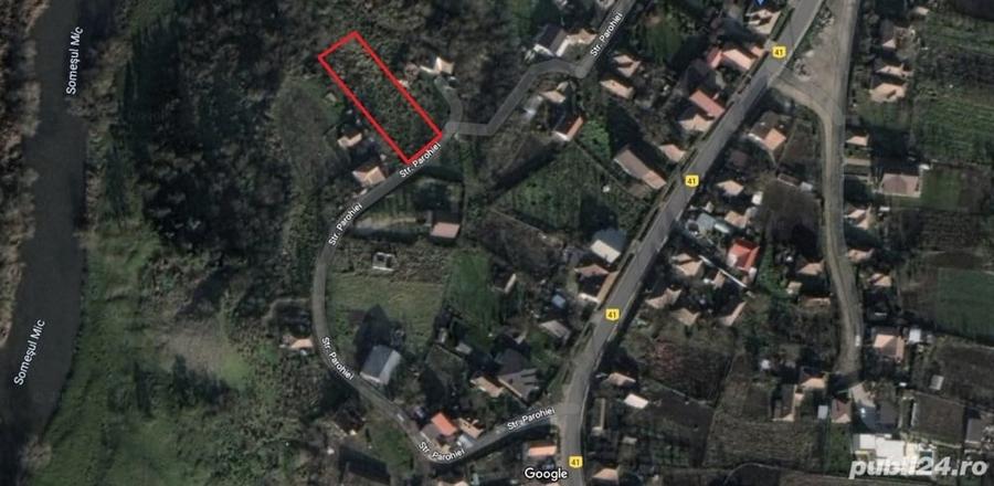 Teren de 1800 mp, în Jucu