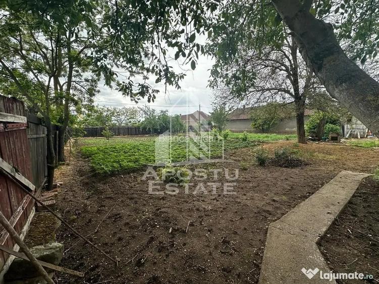 Teren cu casa de vanzare in Zimandu Nou - Zimandu Nou (Arad)