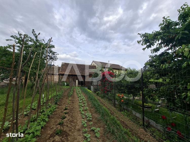 Casă cu 2 camere nedecomandat cu Teren 580 Mp în Axente Sever