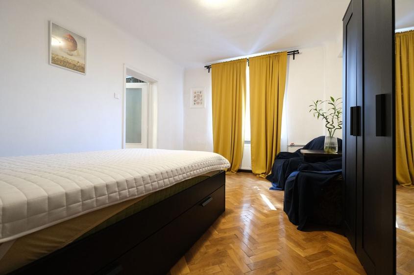 Apartament cu 2 camere semidecomandat, mobilat în Panduri
