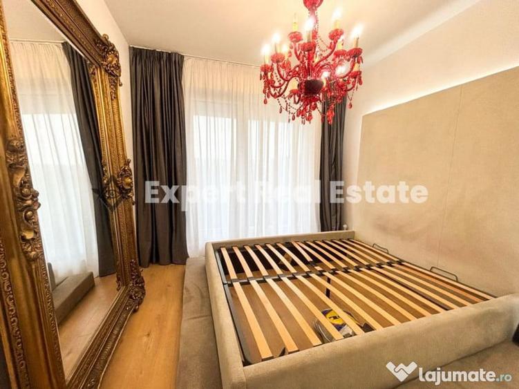 Apartament cu 2 camere semidecomandat, mobilat în Tunari