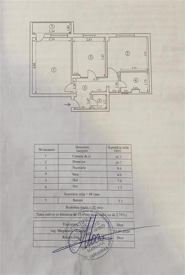 Apartament cu 2 camere decomandat în Apollo